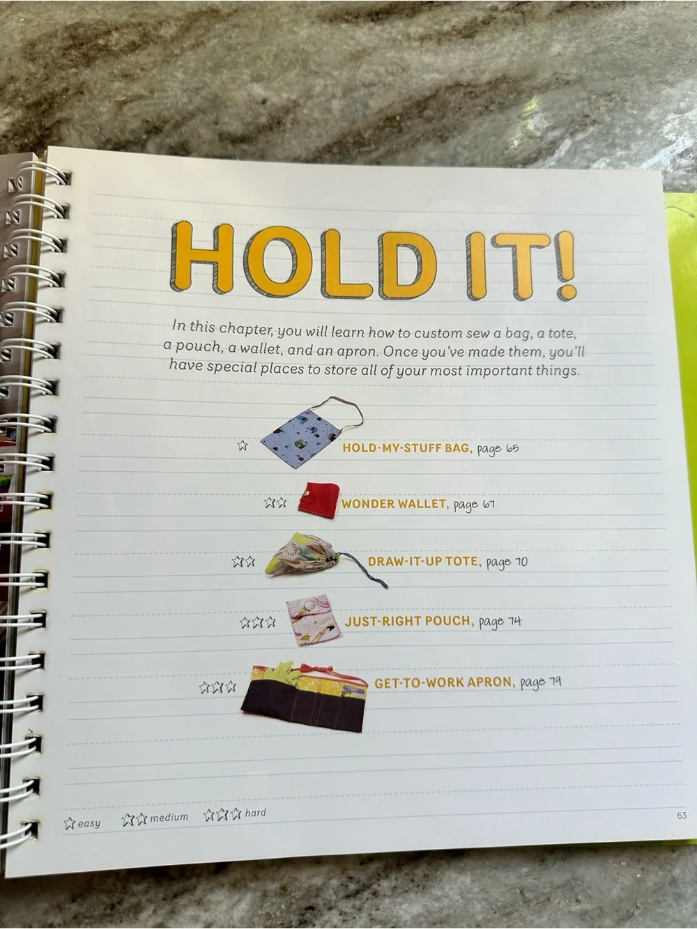 Sewing School Kids Book